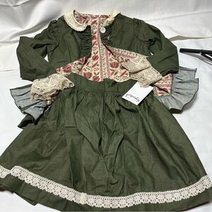 Persnickety Olive and Cream Theater Costume